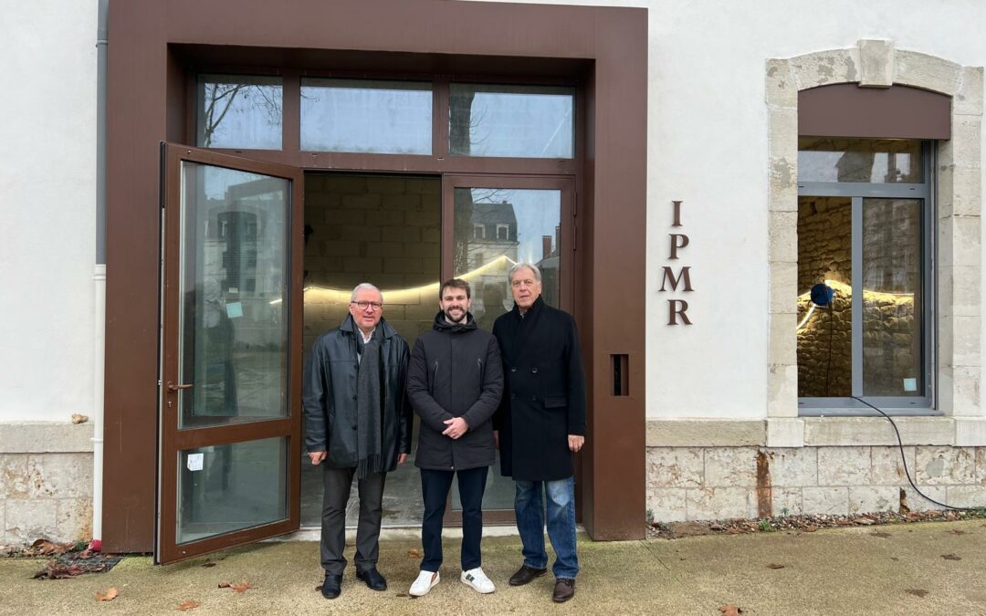 L’IPMR lance son projet d’extension : inauguration symbolique de la première pierre